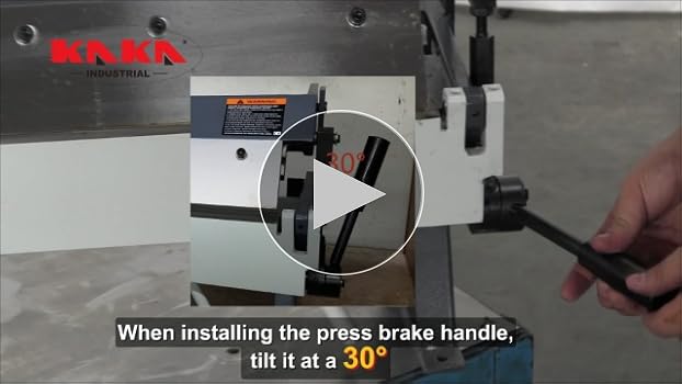 kaka KAKA INDUSTRIAL Box and Pan Brake, 24-Inch Sheet Metal Brake